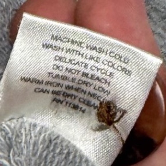 Billy Reid Mens Shawl Collar Cardigan Sweater Gray Cotton Blend Size Small - Picture 7 of 9